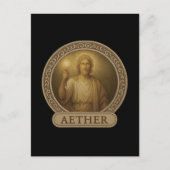 Aether Primordial Light God Postcard Briefkaart (Voorkant)
