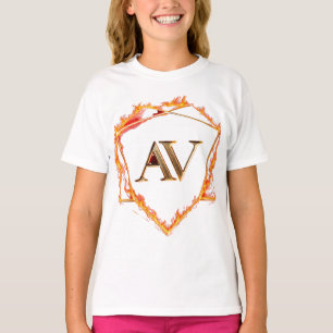 AETHER VANGUARD - AV Logo Stenen Vorm Streetwear T-shirt