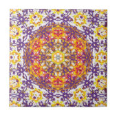 AEtheric Roos Window No. Denune (Decimaal: 11) Tegeltje (Voorkant)