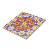 AEtheric Roos Window No. Denune (Decimaal: 11) Tegeltje (Zijkant)