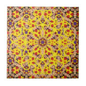 AEtheric Roos Window No. Duneen (Decimaal: 72) Tegeltje (Voorkant)