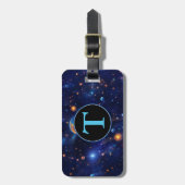 Aetherische puls bagagelabel (Voorkant verticaal)