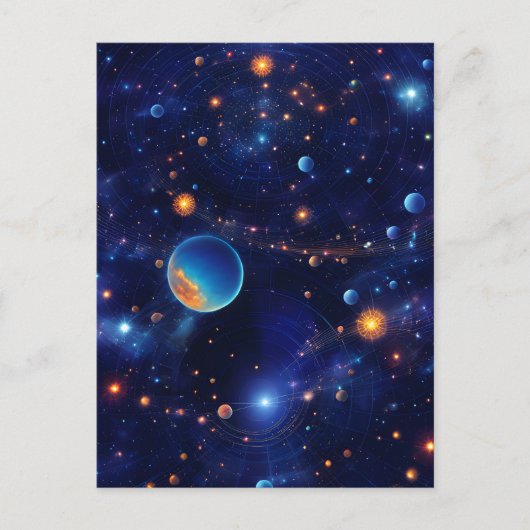 Aetherische puls briefkaart (Voorkant)