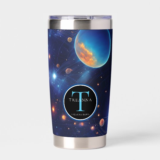 Aetherische puls geïsoleerde drinkbeker (Voorkant)