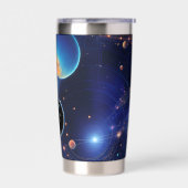 Aetherische puls geïsoleerde drinkbeker (Links)