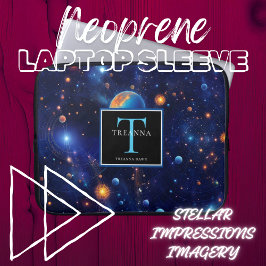 Aetherische puls laptop sleeve