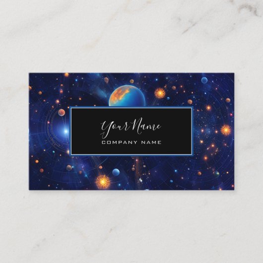 Aetherische puls visitekaartje (Voorkant)