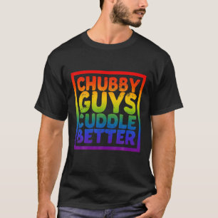 AETICON Chubby jongens bedekken beter LGBT Gay Bee T-shirt