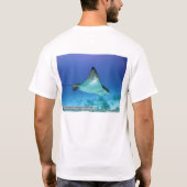 Aetobatus narinari (Spotted Eagle Ray) T-shirt (Achterkant)