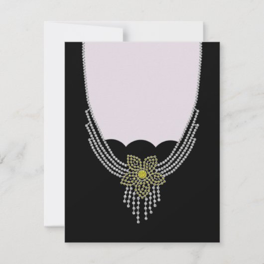 Af de nacht uit Reeksen 8 Uitnodigingen voor datum (Voorkant)