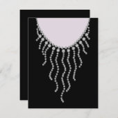 Af de nacht uit Reeksen 9 Uitnodigingen voor datum (Voorkant / Achterkant)