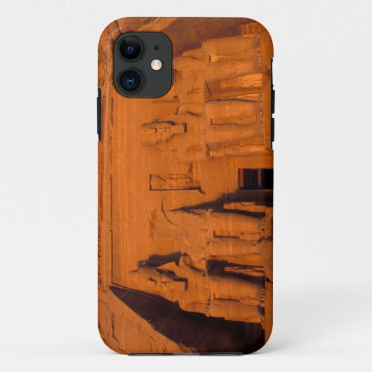 AF, Egypte, Abu Simbel. Gevel bij zonsondergang, G Case-Mate iPhone Case (Achterkant)