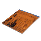 AF, Egypte, Abu Simbel. Voorziening bij zonsonderg Tegeltje (Zijkant)