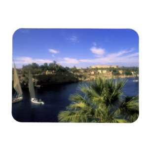 AF, Egypte, Boven-Egypte, Aswan. Rivier Nijl, Magneet