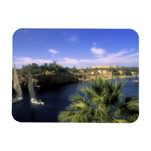 AF, Egypte, Opper-Egypte, Aswan. De Nijl Magneet (Horizontaal)