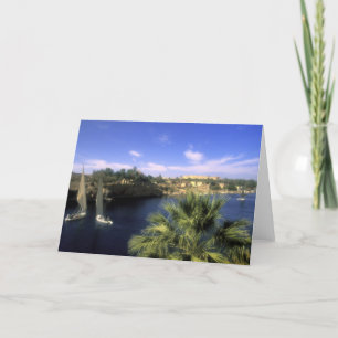 AF, Egypte, Opper Egypte, Aswan. De Nile Kaart