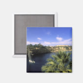 AF, Egypte, Opper-Egypte, Aswan. Rivier Nijl, Magneet (Voorkant / Achterkant)