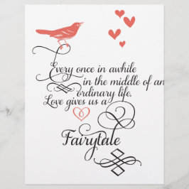 Af en toe in een gewoon leven.