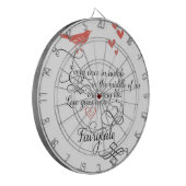 Af en toe in een gewoon leven. dartbord (Voorkant Links)