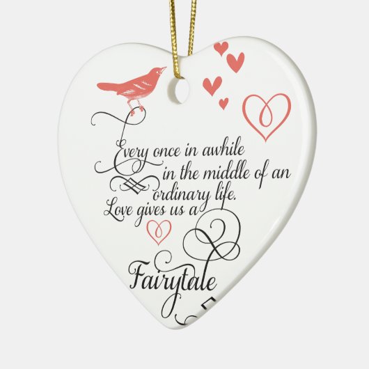 Af en toe in een gewoon leven. keramisch ornament (Links)