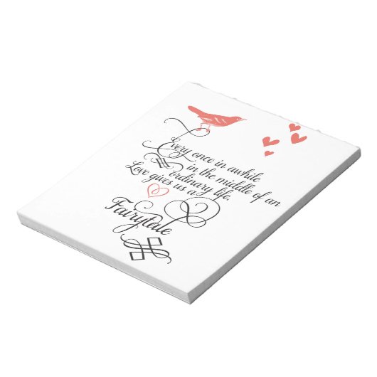 Af en toe in een gewoon leven. notitieblok (Linkerzijde)