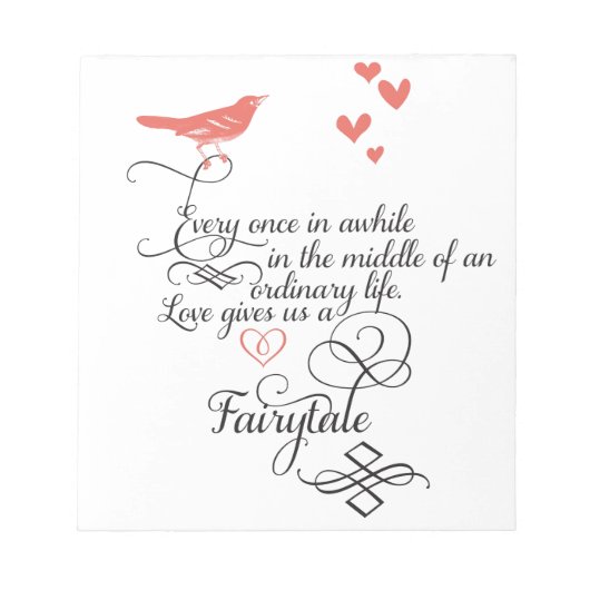 Af en toe in een gewoon leven. notitieblok (Voorkant)