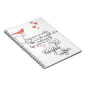 Af en toe in een gewoon leven. notitieboek (Rechterzijde)