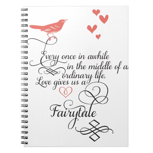 Af en toe in een gewoon leven. notitieboek (Voorkant)