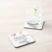 Af en toe in een gewoon leven. onderzetter (Rechterzijde)