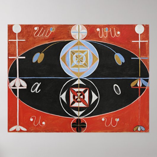 Af Klint - Evolutie Poster (Voorkant)