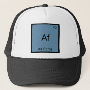 Af - Symbool voor het onderdeel "Militaire Chemie  Trucker Pet