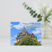 AFA-Briefkaart; Electric Building, Scranton, PA Briefkaart (Staand voorkant)