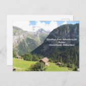 AFA Briefkaart Gimmelwald, Zwitserland (Voorkant / Achterkant)