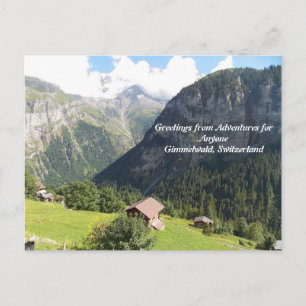 AFA Briefkaart Gimmelwald, Zwitserland