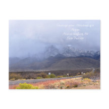 AFA Danger Ahead, Arizona Route 89 Briefkaart