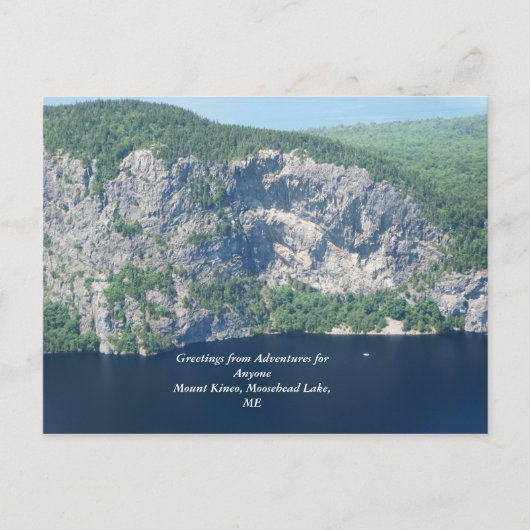 AFA Mount Kineo, ME Briefkaart (Voorkant)