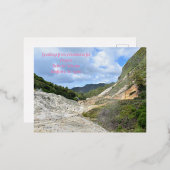 AFA-station in het Briefkaart van Volcano (Voorkant / Achterkant)