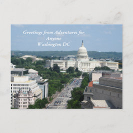 AFA Washington DC-Briefkaart Briefkaart