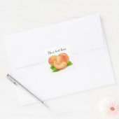 Afabrikozen Vierkante Sticker (Envelop)