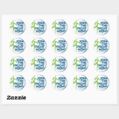 AFAC_stickers_Hardlopen Ronde Sticker (Vel)