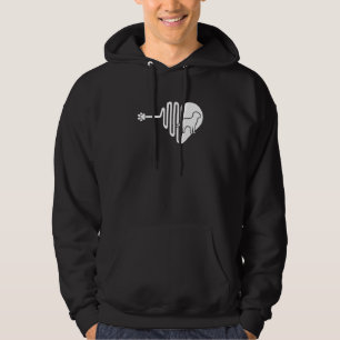 Afador Hond Poot Hartslag Huisdier Eigenaar Dieren Hoodie