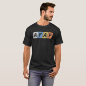 AFAF Alcohol Free AF T-shirt (Voorkant volledig)
