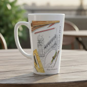 Afb. afstudeerklas architectuur ingenieur latte mok