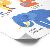 Afbeeldende dieren van het Collectie EyeAmArt Poster (Hoek)