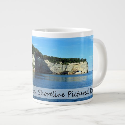 Afbeeldende Rocks Grote Koffiekop (Voorkant rechts)