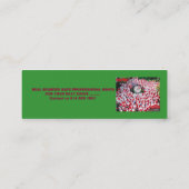 afbeelding0-20, BUCKEYE SANTA'S, Professional Real Mini Visitekaartje (Achterkant)