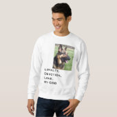 Afbeelding_0317, Loyalty, Devotion, Love, My GSDLu Trui (Voorkant volledig)