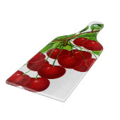 afbeelding 1899: rijpe rode kersen snijplank (Hoek)