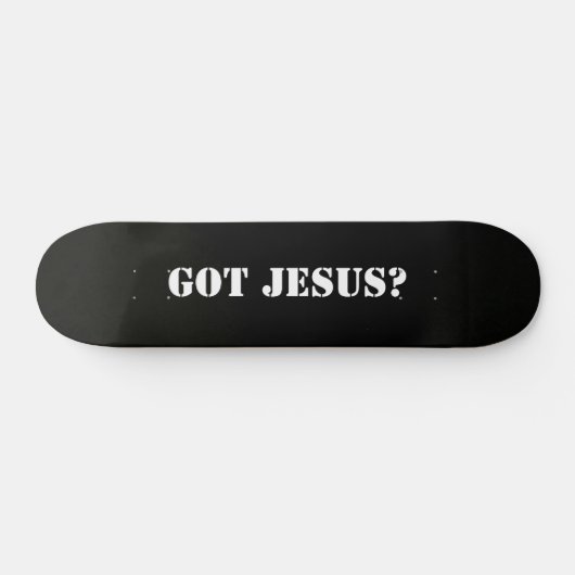 Afbeelding 196, heb je Jezus? Skateboard (Horizontaal)