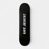 Afbeelding 196, heb je Jezus? Skateboard (Voorkant)